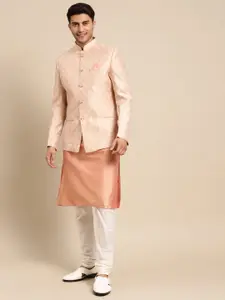 KISAH Men Kurta Churidar & Jodhpuri Bandhgala Set