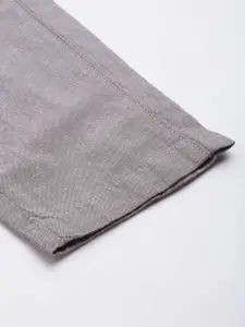 U.S. Polo Assn. U S Polo Assn Men Grey Austin Trim Fit Trousers