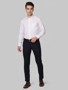Park Avenue Men White Slim Fit Formal Shirt
