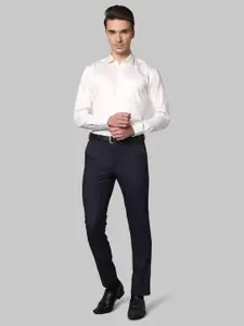 Park Avenue Men Yellow Slim Fit Formal Shirt