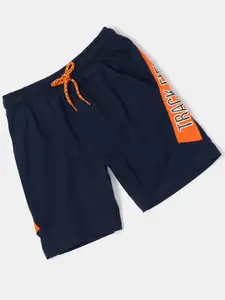Jockey Boys Super Combed Cotton Printed Shorts with Convenient Side Pockets-AB17