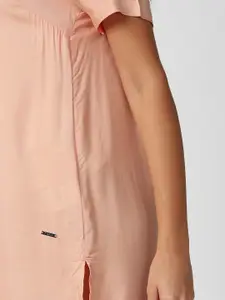 Van Heusen Woman Peach A-Line Dress