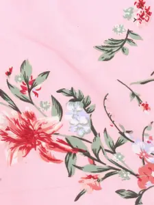 CUTECUMBER Girls Pack of 2 Floral Printed Regular Fit Shorts