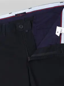 Van Heusen Sport Men Navy Blue Slim Fit Trousers