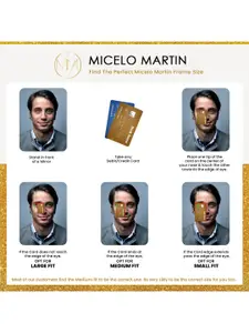 Micelo Martin Men Green Lens & Black Square Sunglasses with UV Protected Lens MM1002 C2