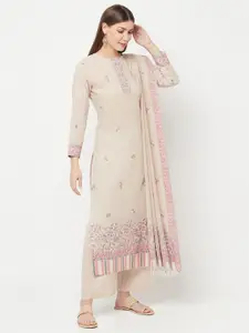 Safaa Woven Design Unstitched Dress Material