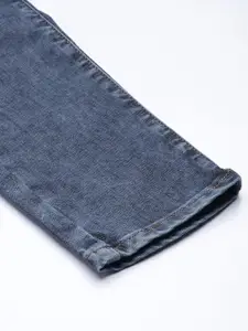 Flying Machine Women Blue Twiggy Super Skinny Fit Mid-Rise Heavy Fade Stretchable Jeans