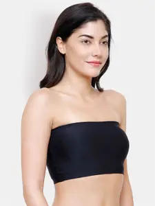 FashionRack Black Lightly Padded Bandeau Bra