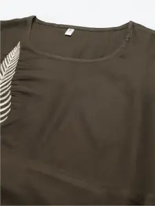 DECKEDUP Grey Maxi Dress