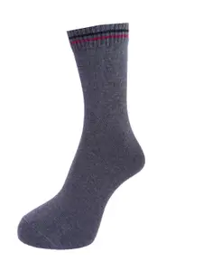 Dollar Socks Men Pack Of 3 Assorted Cotton Full-Length Socks