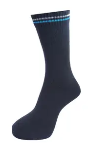 Dollar Socks Men Pack of 3 Assorted Cotton Calf-Length Socks