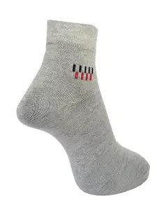 Dollar Socks Men Pack of 5 Assorted Cotton Ankle Length Socks