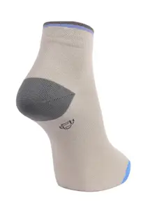 Dollar Socks Men Pack of 3 Assorted Cotton Ankle-Length Socks