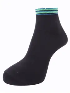 Dollar Socks Men Pack Of 3 Assorted Cotton Ankle-Length Socks