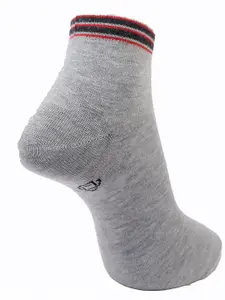 Dollar Socks Men Pack Of 3 Assorted Cotton Ankle-Length Socks