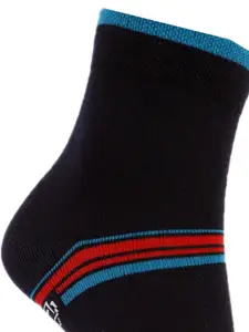 Dollar Socks Men Pack Of 3 Assorted Ankle-Length Cotton Socks