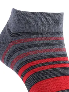 Dollar Socks Men Pack Of 3 Assorted Ankle-Length Cotton Socks