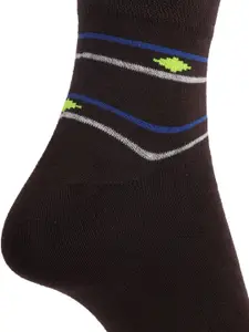 Dollar Socks Men Pack of 3 Assorted Above Ankle Length Socks