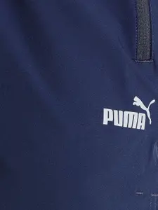 Puma Men Blue Woven Training Sport Shorts