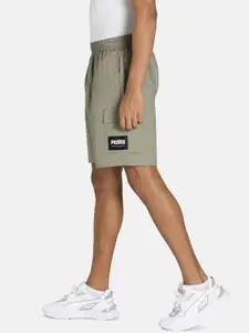 Puma Men Grey SUMMER COURT Cargo Shorts
