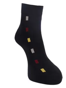 Dollar Socks Men Pack Of 3 Assorted Ankle-Length Socks