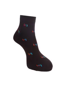 Dollar Socks Men Pack of 3 Assorted Cotton Ankle Length Socks