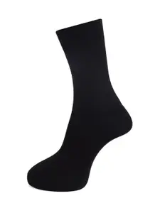 Dollar Socks Men Pack of 3 Full Length Black Socks