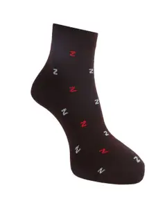 Dollar Socks Men Pack Of 5 Assorted Ankle-Length Cotton Socks