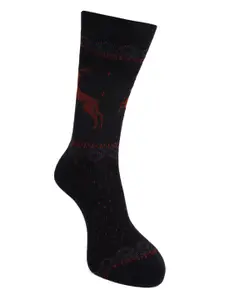 Dollar Socks Men Pack Of 3 Assorted Above Ankle-Length Cotton Socks