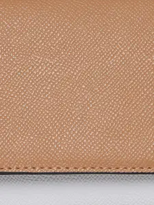 Call It Spring Women White & Brown Solid Envelope