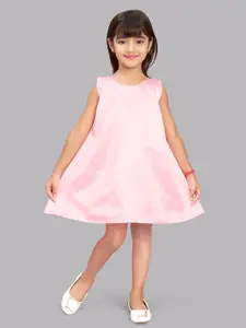 Pink Chick Pink Floral A-Line Dress