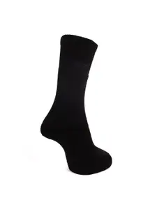Dollar Socks Men Pack of 3 Assorted Solid Above Ankle-Length Cotton Socks