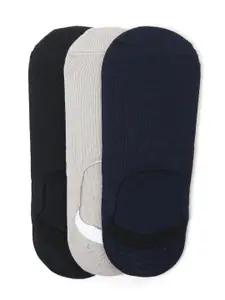 CRUSSET Men Pack Of 3 Assorted Shoe-Liners