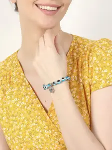 EL REGALO Women Set Of 2 Blue & Pink Bracelet