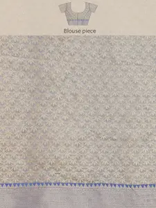 Silk Land Woven Ethnic Motifs Kanjeevaram Silk Digital Print Saree