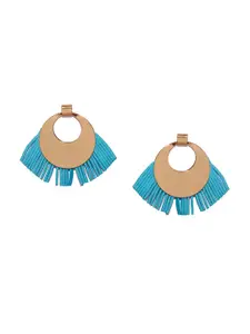 Bellofox Blue Contemporary Drop Earrings
