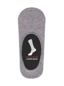 Socksxpress Pack of 4 Men AntiSlip Loafer Shoeliner Socks