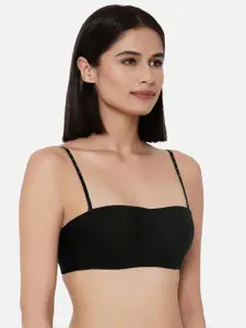 Wacoal Women Black Bandeau Lightly Padded Rapid Dry Bra