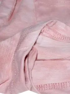 KiddoPanti Girls Rose Printed Cotton Shorts