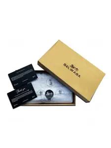 Belwaba Women Brown PU Card Holder