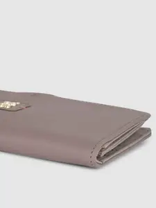 Baggit Women Purple Two Fold Wallet