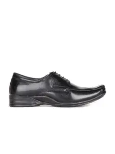 Bata Men Black Solid Formal Derby Shoes