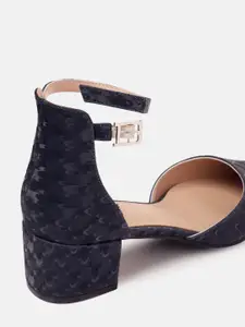 her by invictus Printed Block Heels