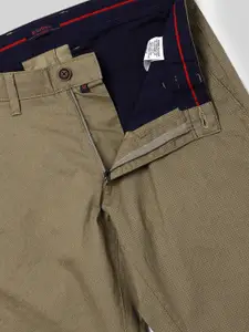 Van Heusen Sport Men Khaki Slim Fit Trousers