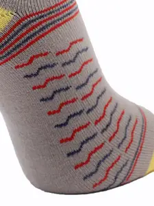 Dollar Socks Men Pack Of 5 Assorted Cotton Ankle-Length Socks