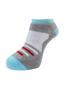 Dollar Socks Men Pack Of 3 Assorted Patterned Cotton Ankle Length Socks