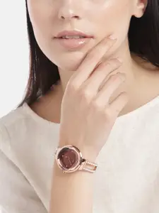 Timex Women Bracelet Style Straps Analogue Watch TWEL13403