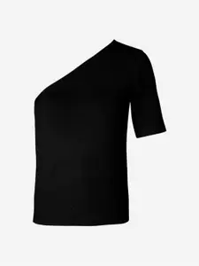 Vero Moda Black One Shoulder Top