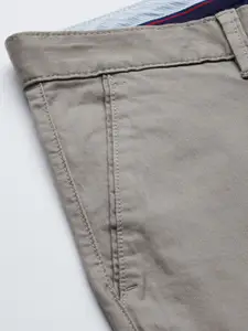 Van Heusen Sport Men Grey Slim Fit Trousers