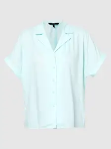 Vero Moda Women Blue Casual Shirt